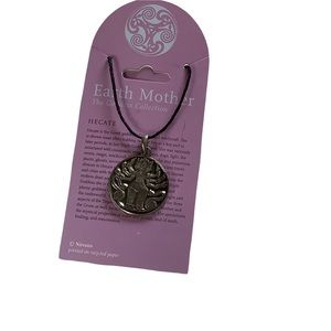 Earth Mother Goddess collection Hecate medallion on cord